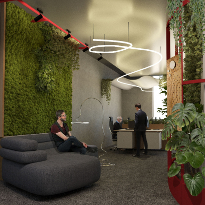 Благоустройство офиса GreenSpace