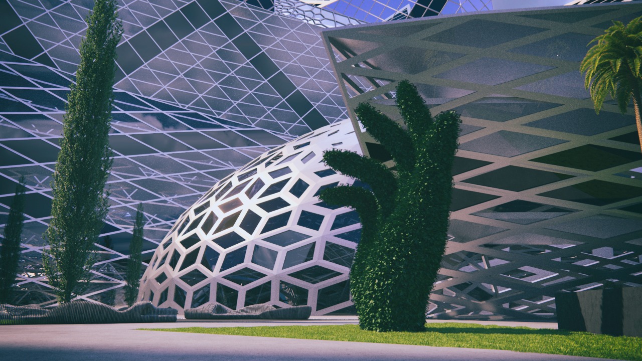 Концептуальный проект, Ландшафтный дизайн и городская среда, 2022, ОАЭ, Дубай, Хай-тек, Жилая, Премиум