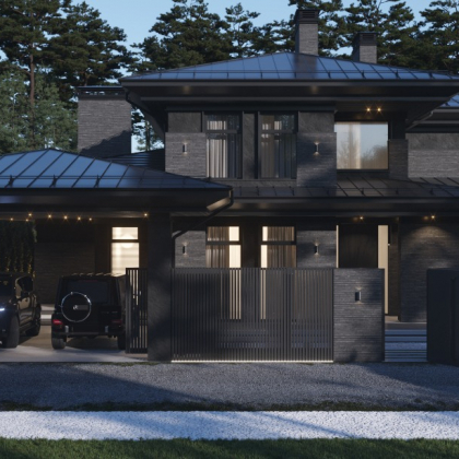 The Dark House in the Forest Town