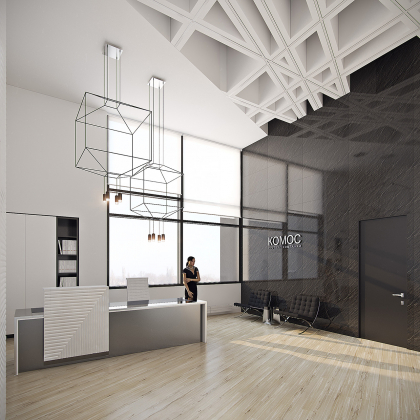 Офис руководителя строительного холдинга