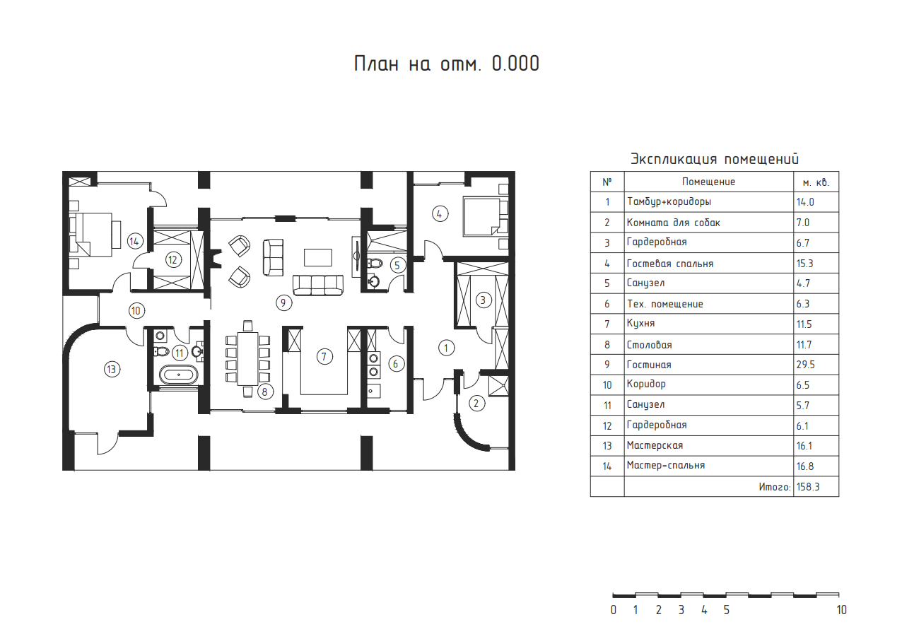 Реализованный проект, Загородный дом и таунхаус, 2021, Россия, Краснодар, Современный стиль, Архитектура, Бизнес, 160 м²