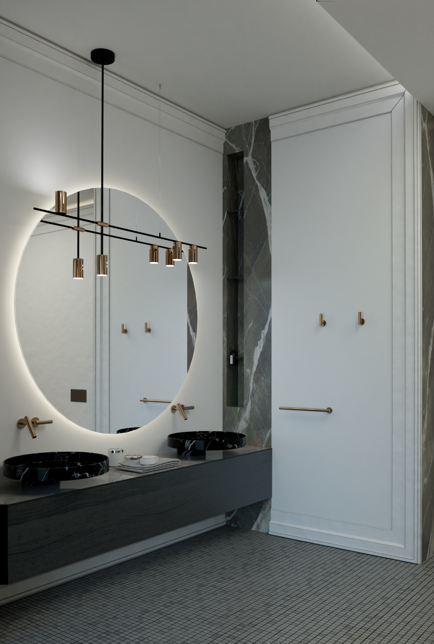 Концептуальный проект, Лучшая ванная комната, 2021, Екатерибург, Современный стиль, Другое, Премиум, 15 м²