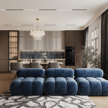Дизайн квартиры в ЖК Neva Haus