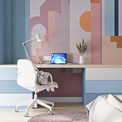 Детская в доме из бруса