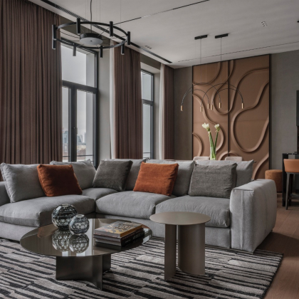 Современная квартира 100 м²: доверие как основа