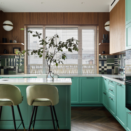 Квартира в стиле Midcentury в Форум Сити