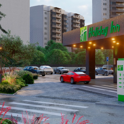 FALCON Проект благоустройства гостиницы HolidayInn